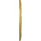 Ekena Millwork Bellona Ceiling Medallion (Fits Canopies up to 3 5/8"), 23 5/8"OD x 3 5/8"ID x 1 1/8"P, Rich Gold CM23BERGS - alternate 4